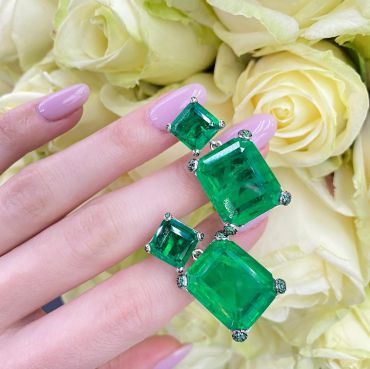 Серьги  LUX-44538