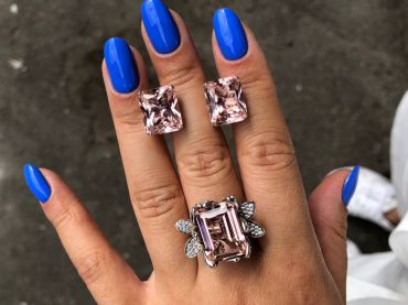 Серьги  LUX-53026