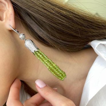 Серьги  LUX-44986