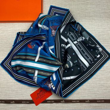 Платок двусторонний Hermes LUX-45378