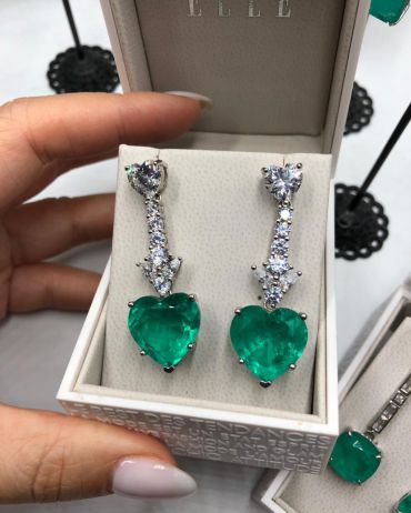 Серьги  LUX-45790