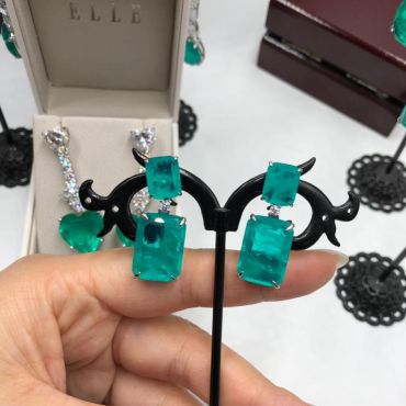 Серьги  LUX-45791