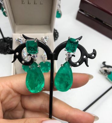 Серьги  LUX-45796