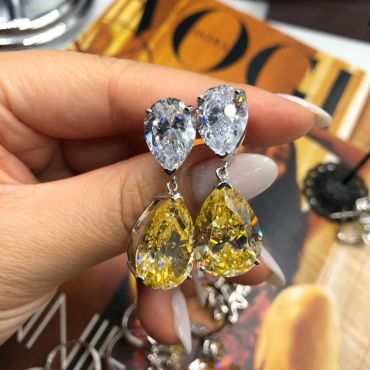 Серьги  LUX-45835