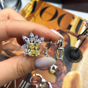 Серьги  LUX-45834