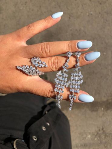 Серьги  LUX-55641