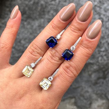 Серьги  LUX-46024