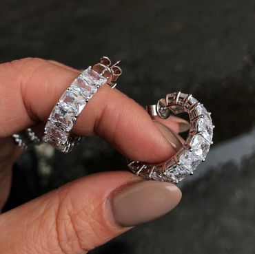 Серьги  LUX-46195