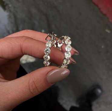 Серьги  LUX-46197