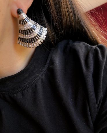 Серьги  LUX-47569