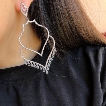 Серьги  LUX-47567