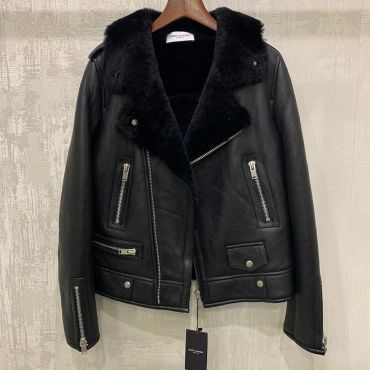 Дубленка женская Yves Saint Laurent LUX-22817