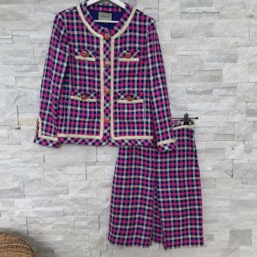 Костюм женский юбочный Gucci LUX-15127