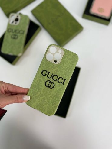 Чехол на IPhone 13 pro max  Gucci LUX-65825