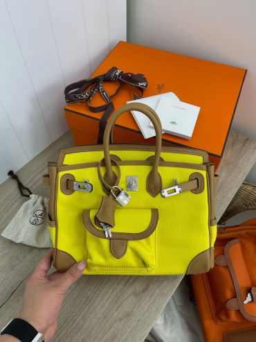 Сумка женская Birkin Cargo 25cm Hermes LUX-81903