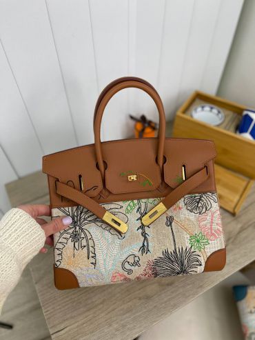 Сумка женская Birkin 30 cm, GHW Hermes LUX-84748