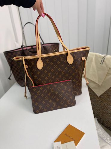 Сумка женская Neverfull  Louis Vuitton LUX-85530