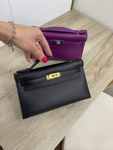 Сумка женская Kelly Pochette Hermes LUX-89726