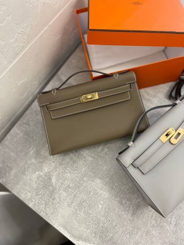 Сумка женская   Kelly Pochette  Swift Leather Hermes LUX-109002