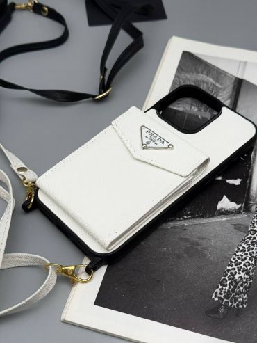 Чехол на Iphone 16 pro max  Prada LUX-125795