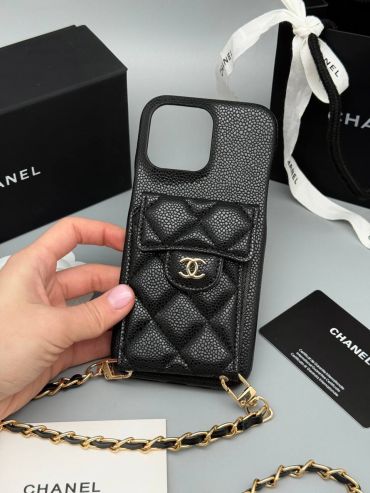 Чехол на Iphone 16 pro max  Chanel LUX-125797