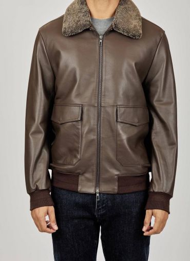 Кожаная куртка Loro Piana LUX-127222