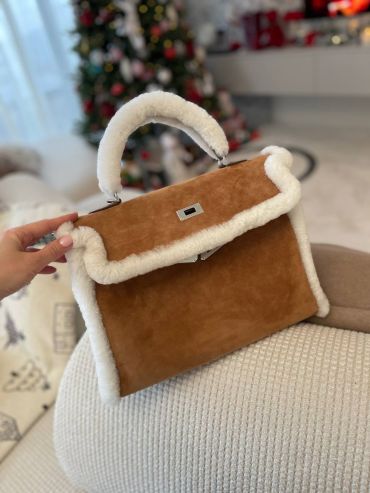 Сумка женская  Kelly Teddy, 32 Hermes LUX-127995