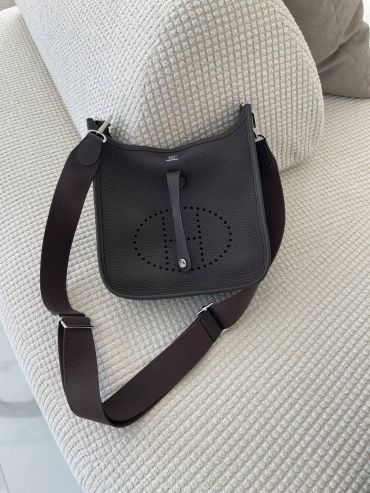  Сумка женская Evelyne 23 cm Clemence leather Hermes LUX-129648