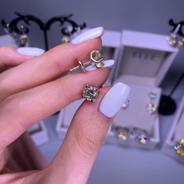 Серьги  LUX-15369