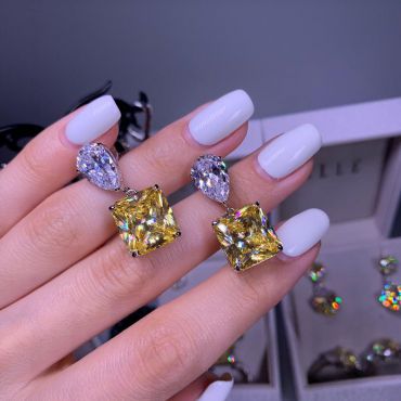 Серьги  LUX-15373