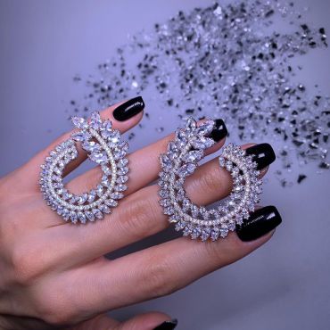 Серьги  LUX-21781