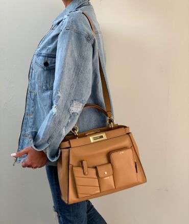 Сумка женская Peekaboo Fendi LUX-11908