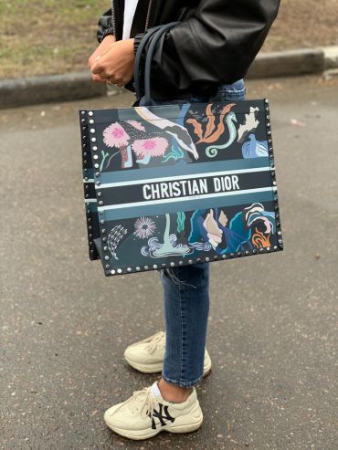 Сумка женская Book Tote Toile de Jouy Christian Dior LUX-14183