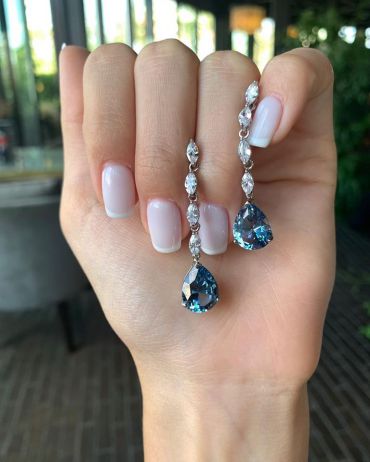 Серьги  LUX-18582