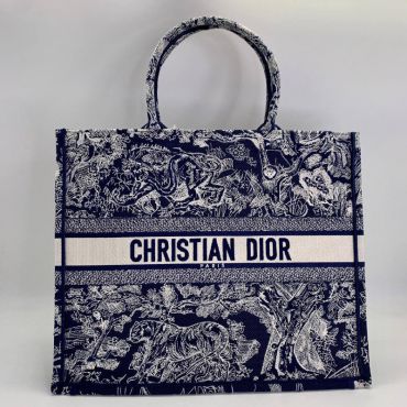  СУМКА ЖЕНСКАЯ BOOK TOTE TOILE DE JOUY Christian Dior LUX-51966