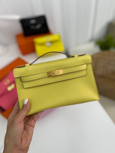  Сумка женская Kelly Pochette Hermes LUX-73241