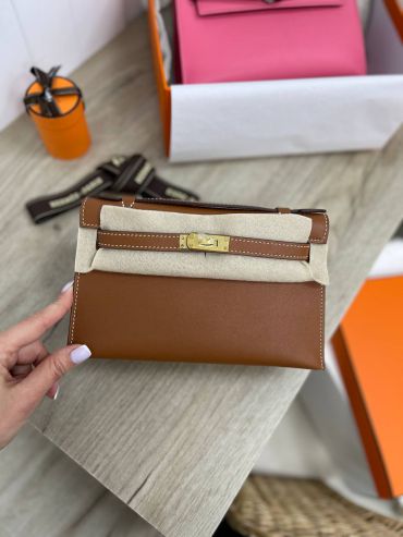 Сумка женская Kelly Pochette Hermes LUX-85273