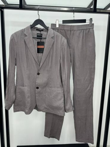 Льняной костюм  ZEGNA LUX-119744