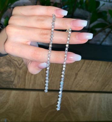 Серьги  LUX-13754