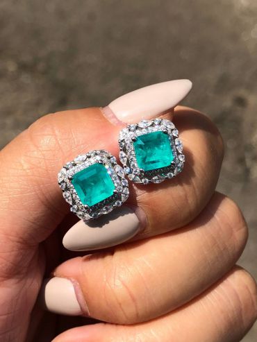 Серьги  LUX-52523