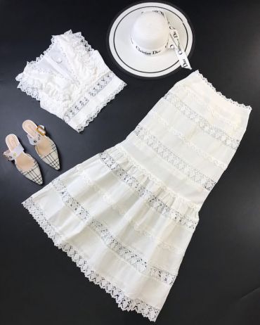 Костюм женский юбочный  LUX-14285