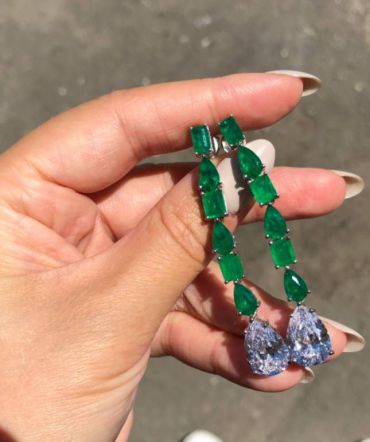 Серьги  LUX-53021