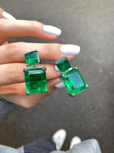 Серьги  LUX-48806