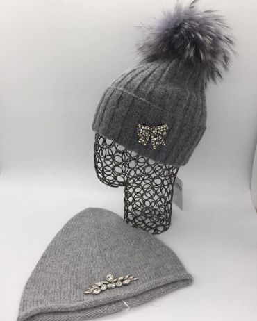 SALE!!!Две шапки по одной цене!!!!  LUX-6796