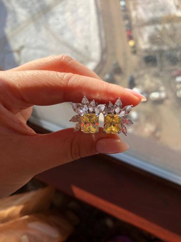 Серьги  LUX-50409