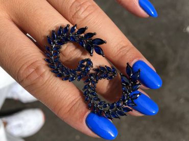 Серьги  LUX-53024