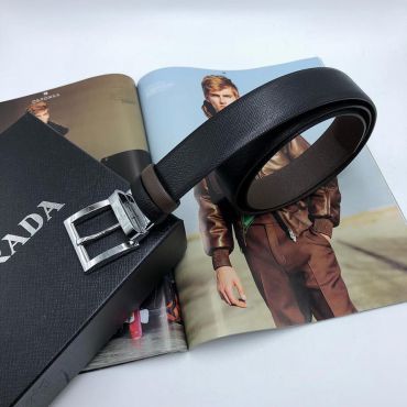 Ремень двусторонний Prada LUX-11962