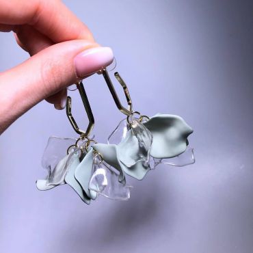 Серьги  LUX-12987