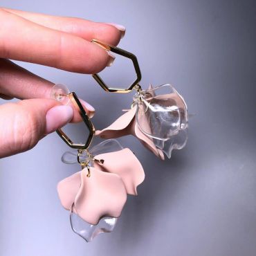 Серьги  LUX-12985