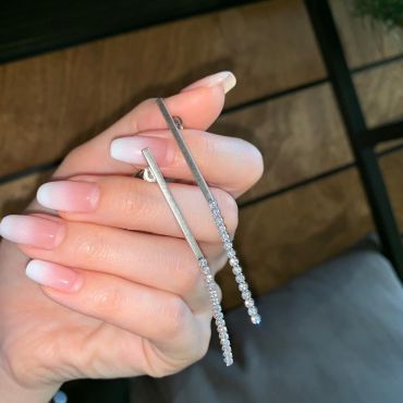 Серьги  LUX-13755